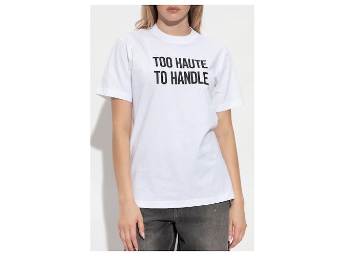 Moschino T-shirt con ricamo - vista 3