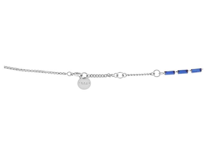 Collana Marni in ottone con pietre blu e argento - vista 4