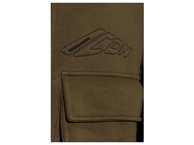 Dsquared2 Hoodie aus Baumwolle Grün - Ansicht 5