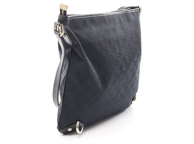 Borsa a tracolla Gucci Abbey GG Canvas - vista 2