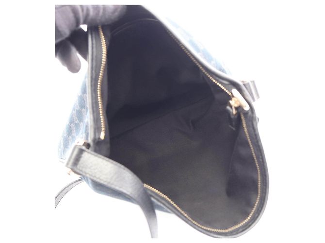 Borsa a tracolla Gucci Abbey GG Canvas - vista 3