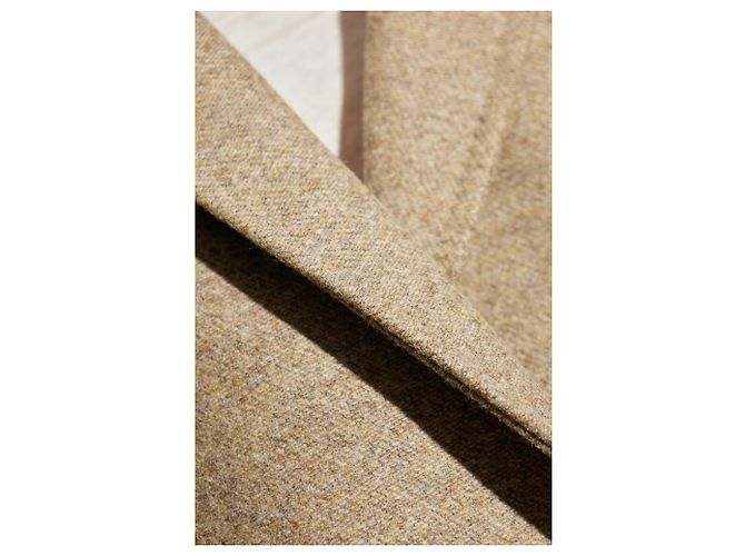 Abrigo Isabel Marant Efegozi de lana marrón beige - vista 5
