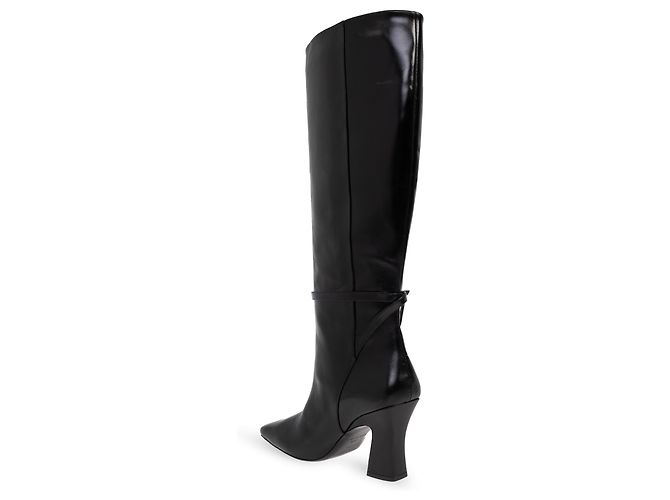 Nodaleto Stiefeletten aus schwarzem Leder - Ansicht 4