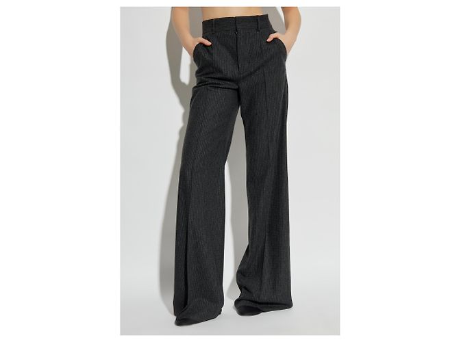 Dsquared2 Wollhose in Grau Wide Leg - Ansicht 3