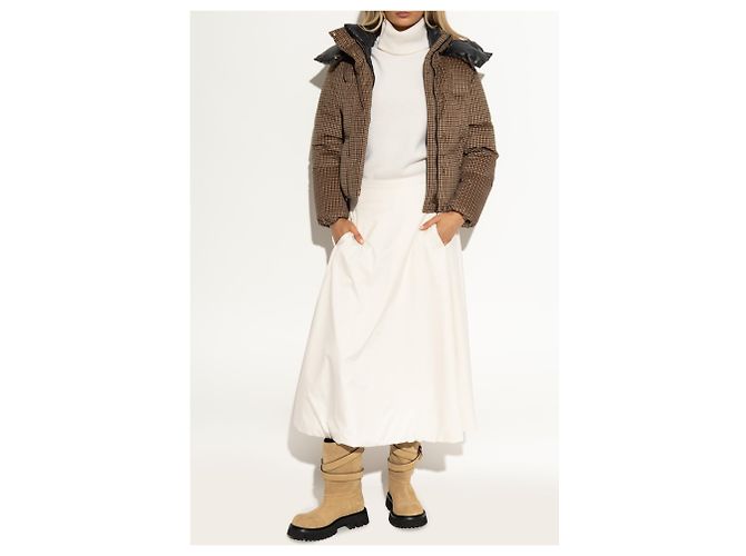 Stivaletti Moschino in suede beige - vista 3