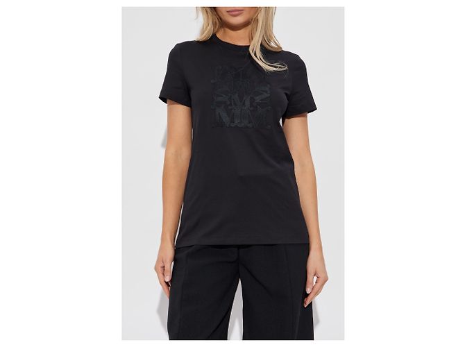Camiseta Bravo Max Mara negra de algodón - vista 3