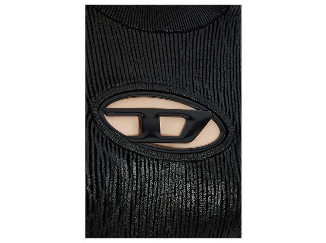 Abito midi M-ZARY-B Diesel nero - vista 5