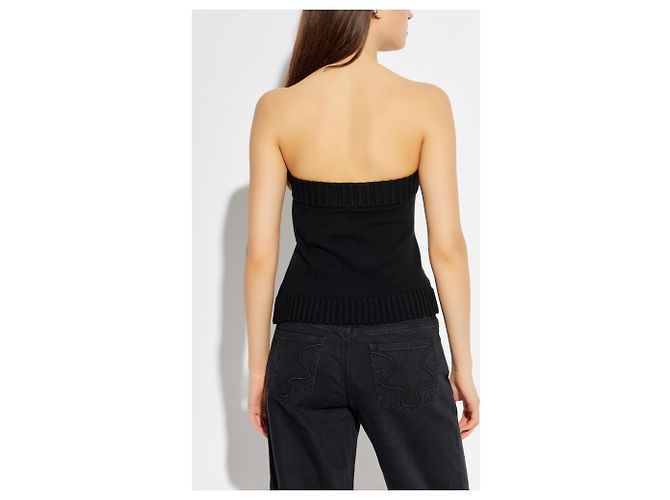 Top Lou Cult Gaia Negro de Algodón - vista 4