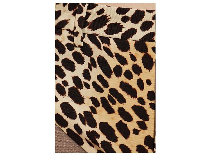 Shorts Dsquared2 X BETTTER Estampado Pantera Viscosa Marrón Beige - vista 5