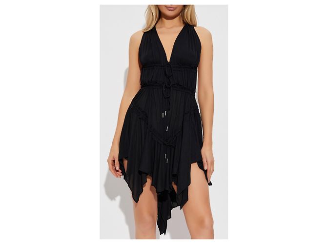 Abito nero con schiena scoperta Dsquared2 - vista 3