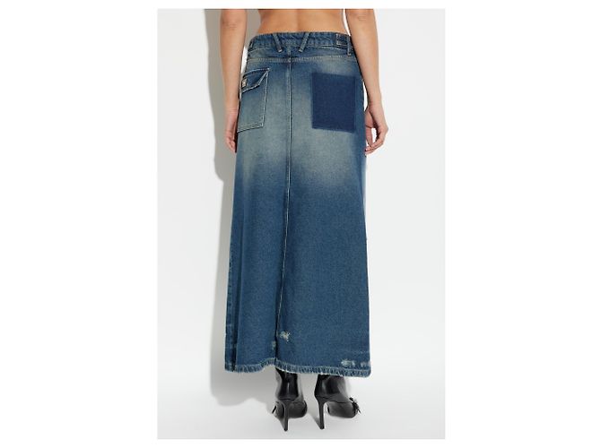 Autre Marque Falda maxi vaquera azul MISBHV - vista 4
