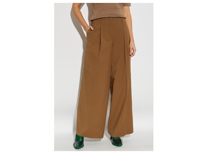 Lacoste Pantaloni a gamba larga con piega - vista 3