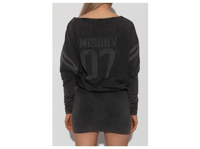 Autre Marque Vestido mini estampado Team Paris de algodón MISBHV - vista 4