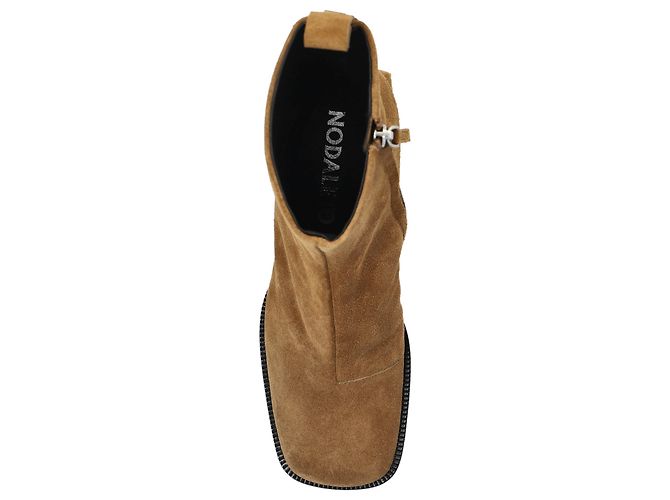 Nodaleto Wildleder-Stiefeletten mit Absatz - Ansicht 6