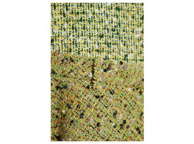 Falda de tweed bouclé O-GRACE-MIX Diesel verde - vista 5