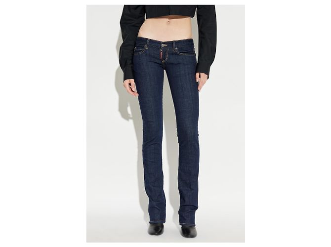 Jeans Venus Dsquared2 Azul Algodão Skinny - vista 3