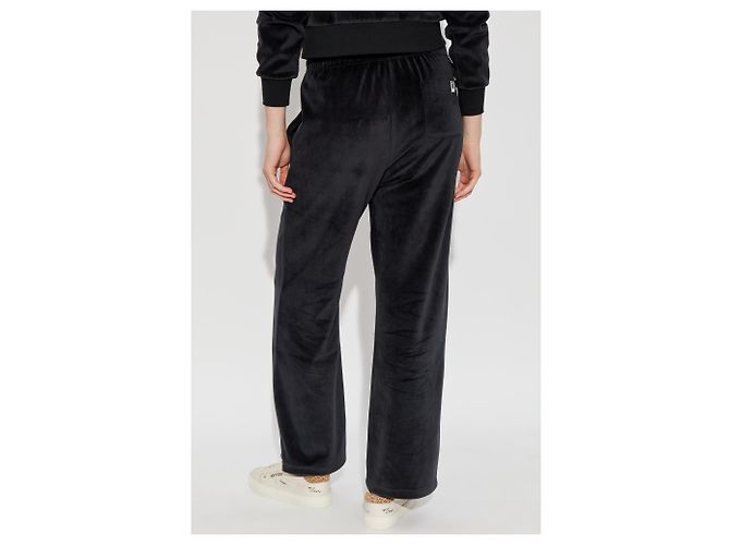 Autre Marque A BATHING APE Velours-Jogginghose Schwarz - Ansicht 4