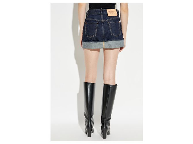 Dsquared2 Denim Minirock in Blau - Ansicht 4