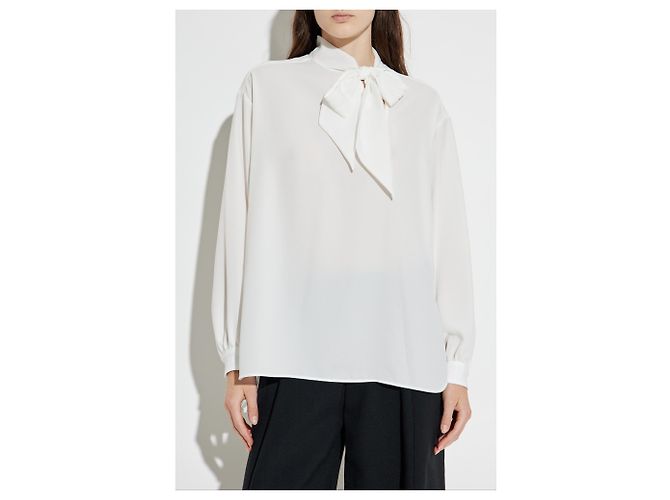 Emporio Armani Top con lazada decorativa en el cuello - vista 3
