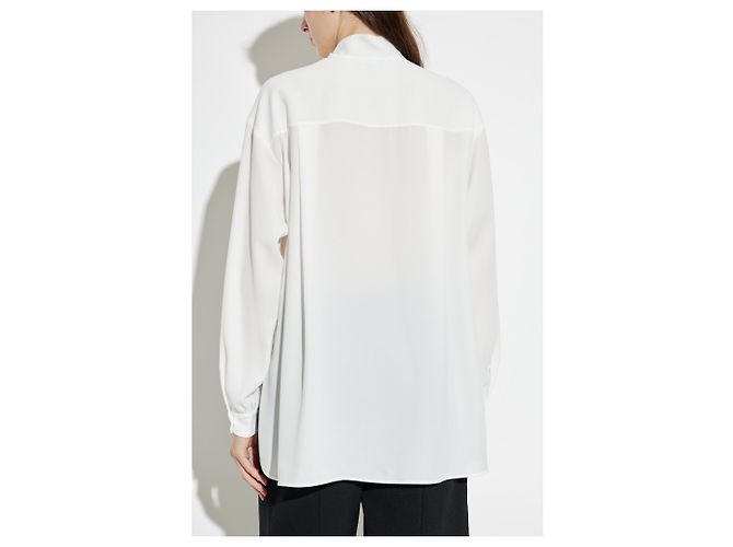Emporio Armani Top con lazada decorativa en el cuello - vista 4