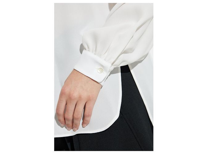 Emporio Armani Top con lazada decorativa en el cuello - vista 5