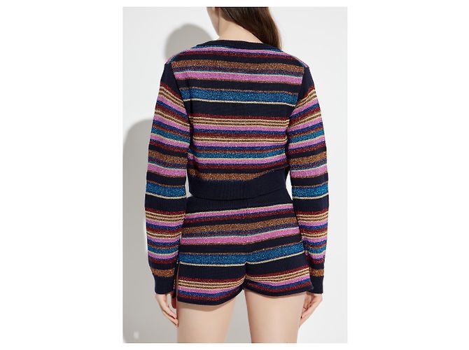 Dsquared2 Cardigan con estampado de rayas - vista 4