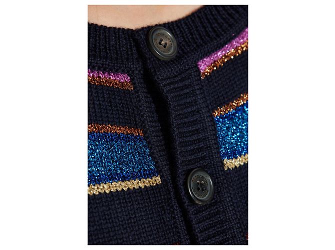 Dsquared2 Cardigan con estampado de rayas - vista 5