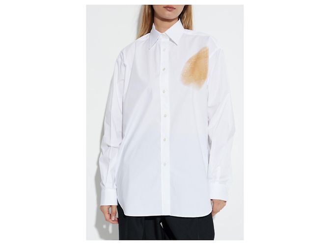 Moschino Camisa de algodón con estampado - vista 3