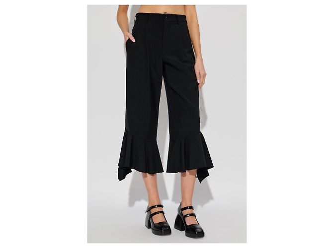 Comme Des Garcons Wollhose schwarz - Ansicht 3