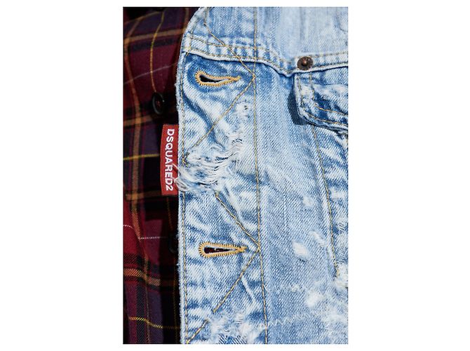 Dsquared2 Jeansjacke mit `vintage` Effekt - Ansicht 5
