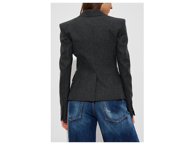 Dsquared2 Blazer a righe sottili - vista 4