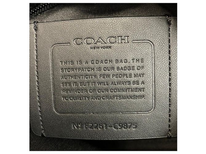 Borsetta porta documenti in pelle COACH Sullivan - vista 4