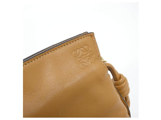 Borsa a spalla Loewe Flamenco Clutch Nano in vitello - vista 7