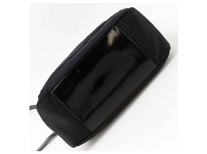 Borsa a tracolla 2way Gucci in nylon e canvas Bamboo - vista 10