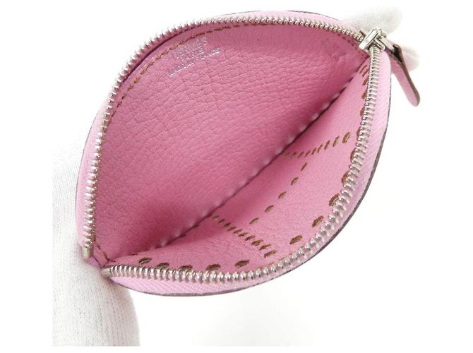 Hermès Hermes Evelyne Chevre Coin Case - vista 5