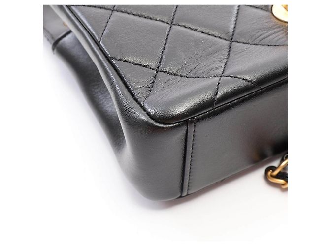 Borsa Chanel Mini Flap in pelle di agnello Borsa a tracolla - vista 7