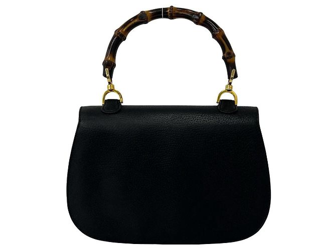 Gucci Bamboo Lederhandtasche - Ansicht 3