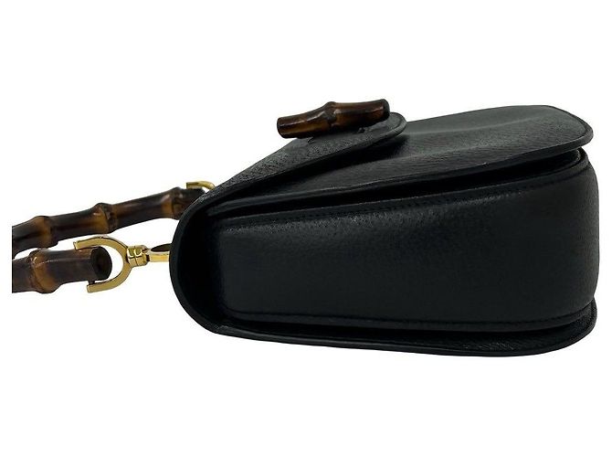 Gucci Bamboo Lederhandtasche - Ansicht 5