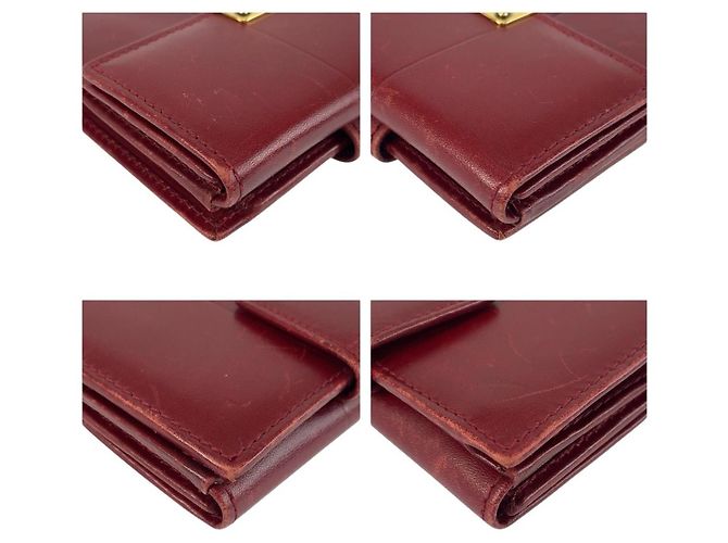 Gucci Ledergeldbörse Rot - Ansicht 7