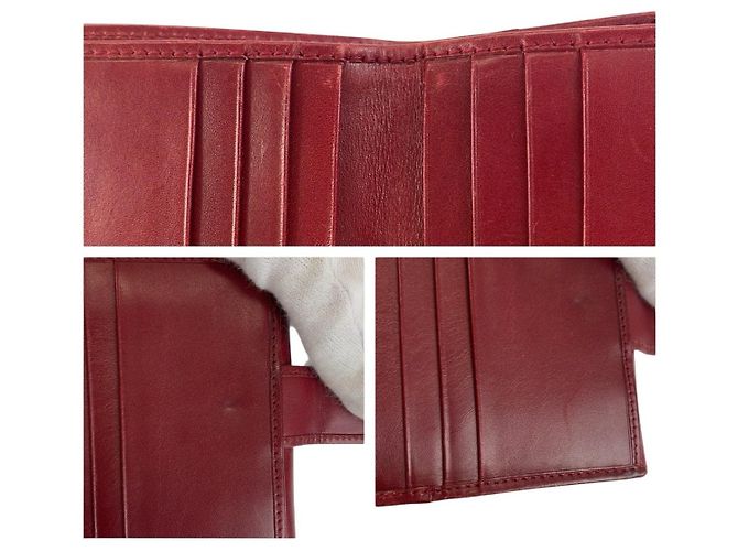 Gucci Ledergeldbörse Rot - Ansicht 8