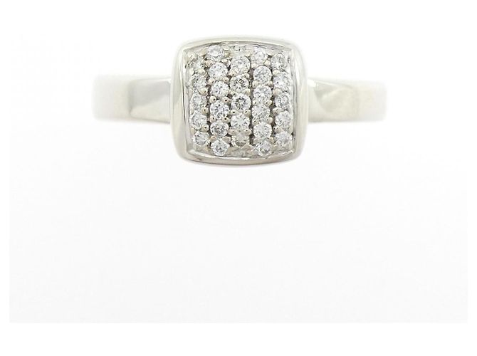 Autre Marque Anello Luziada 750 in oro bianco e diamanti - vista 2
