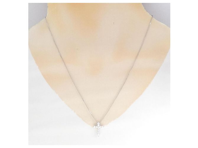 Autre Marque Pola Platinum Diamond Halskette - Ansicht 6