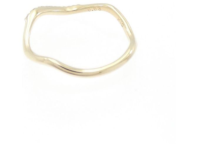 Autre Marque Anello NOJESS K10 in Oro e Diamanti - vista 3