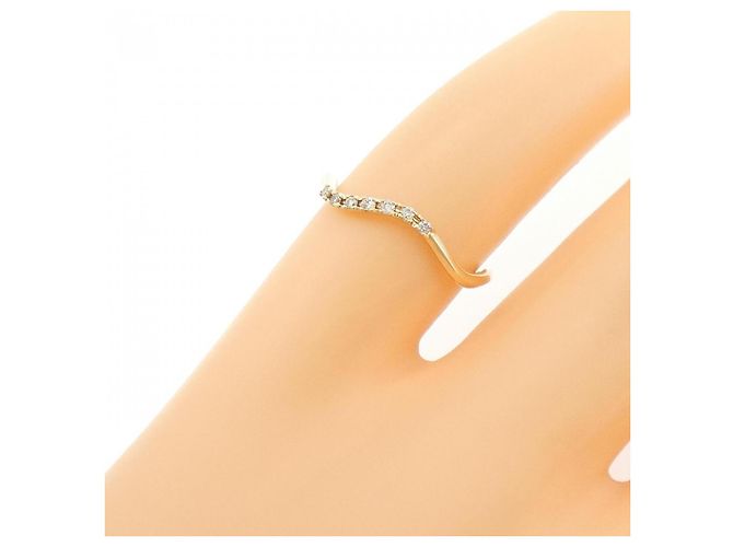 Autre Marque Anello NOJESS K10 in Oro e Diamanti - vista 5