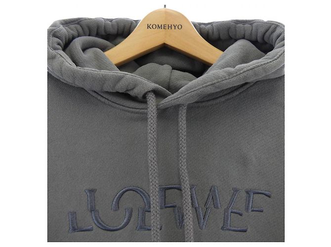Sudadera con capucha Loewe Relaxed Fit Anagram de algodón - vista 6
