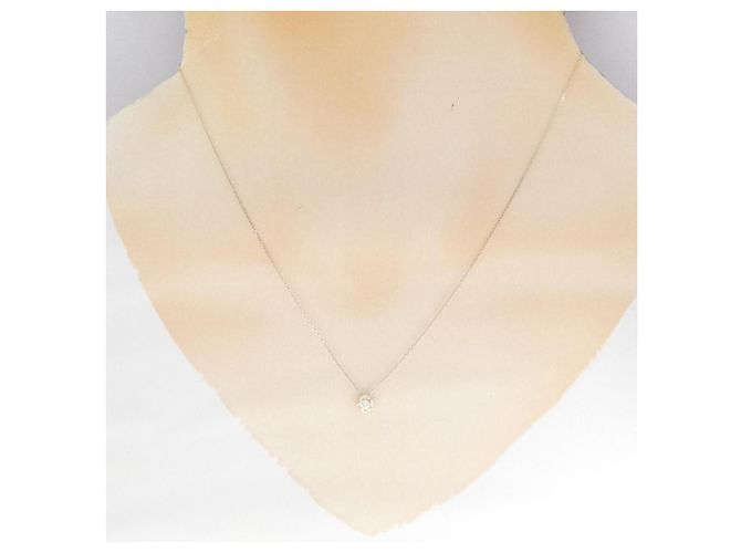 Autre Marque Collar de Estrella con Diamantes K10YG - vista 6