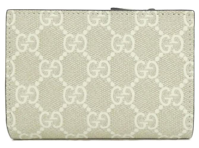Portafoglio Gucci in tela GG Supreme e pelle - vista 2