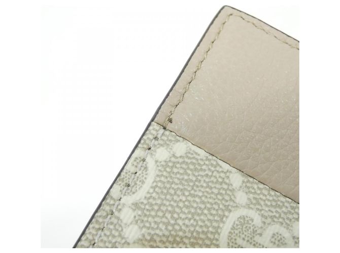 Portafoglio Gucci in tela GG Supreme e pelle - vista 4
