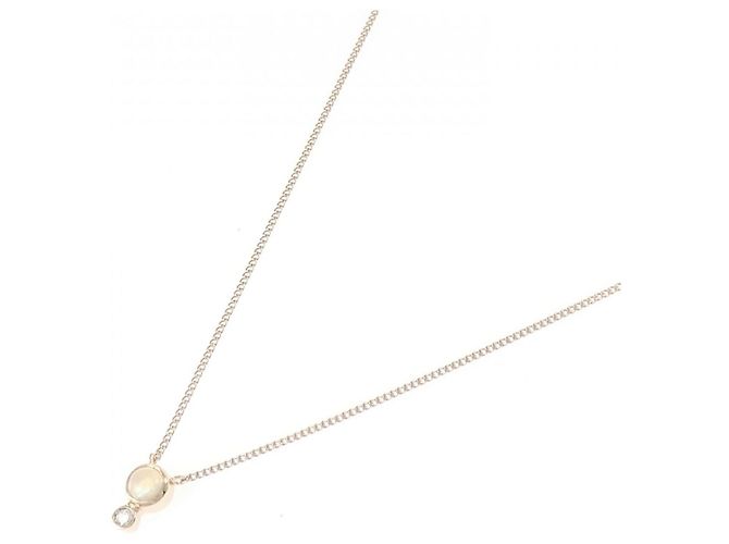 Autre Marque Collana ete K10 Pink Gold Opale e Diamante - vista 2