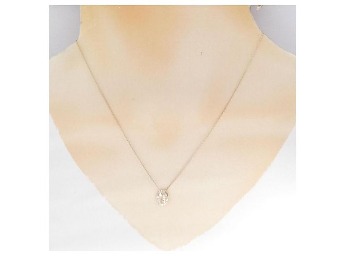 Autre Marque Collar de oro amarillo K10 y diamantes - vista 6